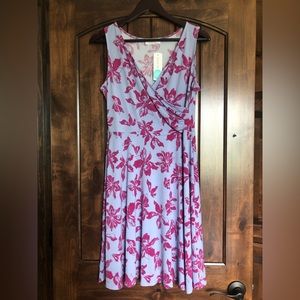 Sleeveless knit dress